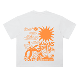 Drop Shoulder T-Shirt - 300 GSM
